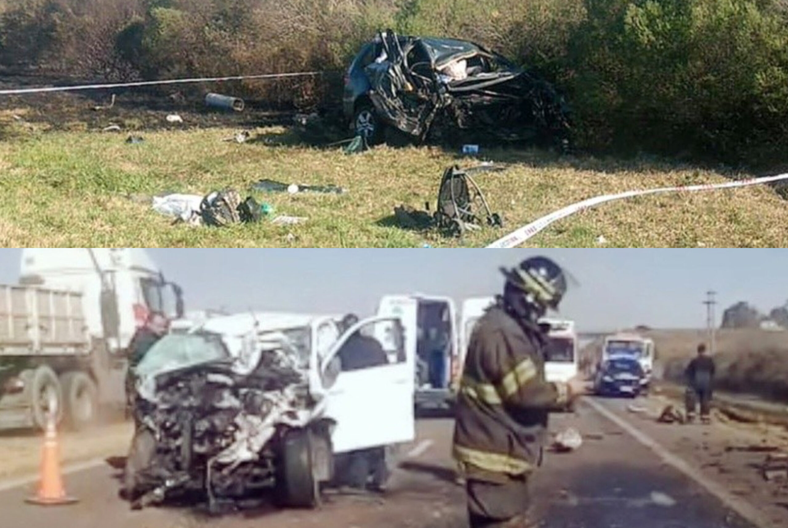 Una mujer y su bebé murieron en un choque en la autopista a Santa Fe ...