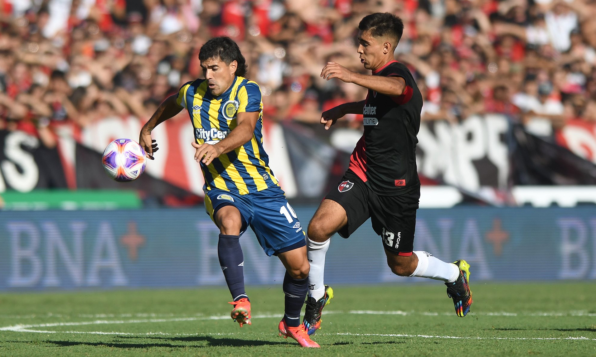 El clásico rosarino entre Newell's y Central en el Coloso fue un empate ...