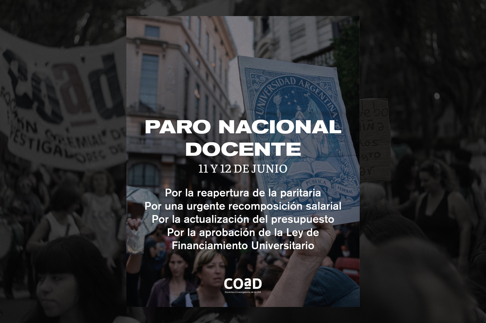 Docentes universitarios en pie de lucha: nuevo paro de 48 horas y ...