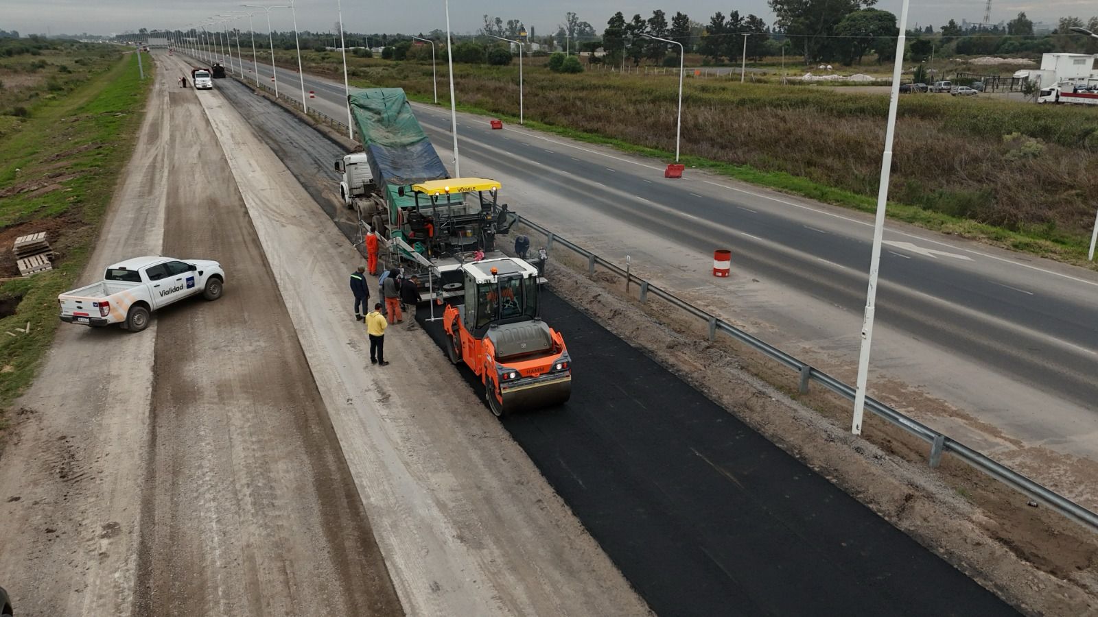 Desvían camiones en la Autopista Rosario–Santa Fe por el avance de la ...