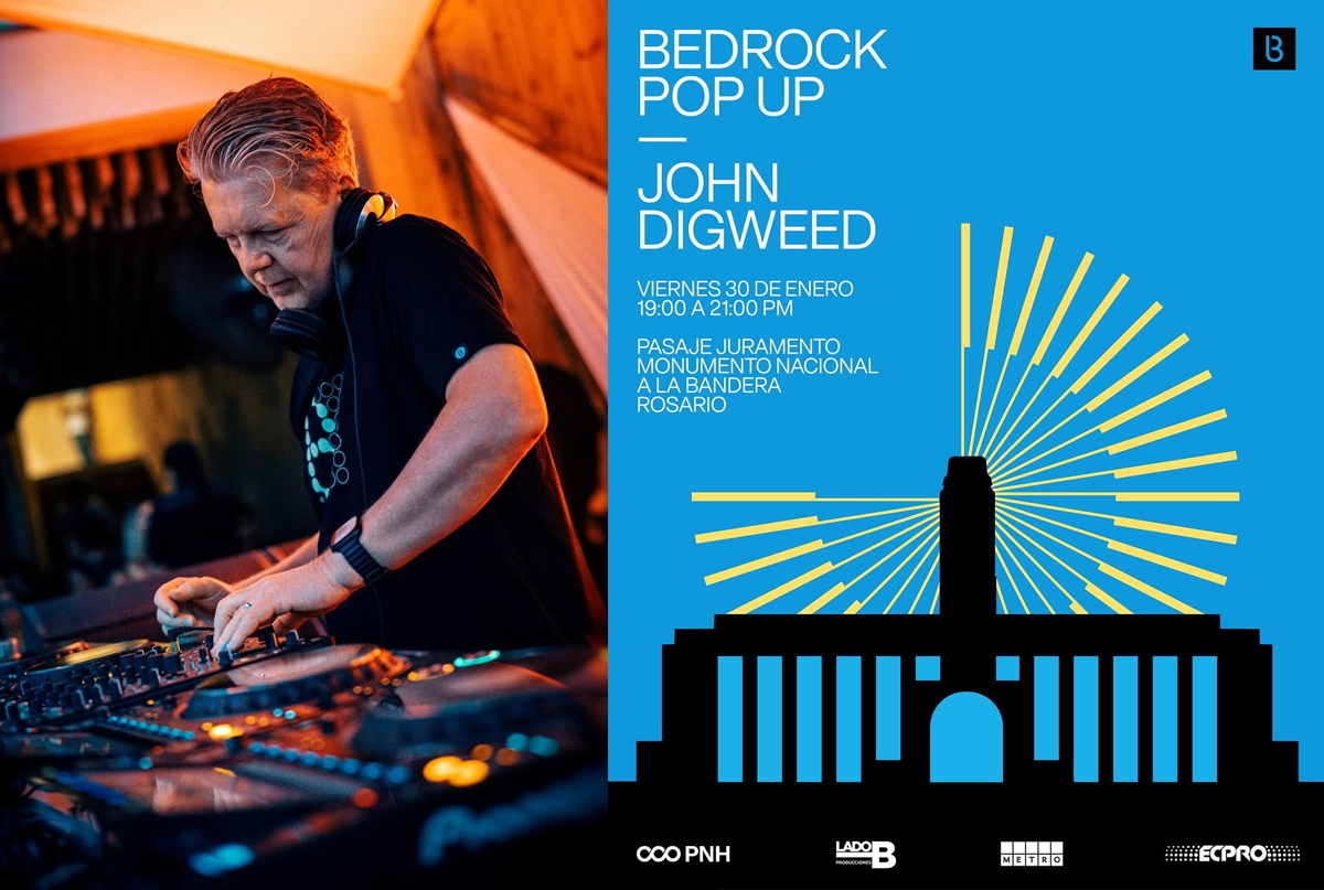 Música electrónica en el Monumento a la Bandera: John Digweed, al aire ...