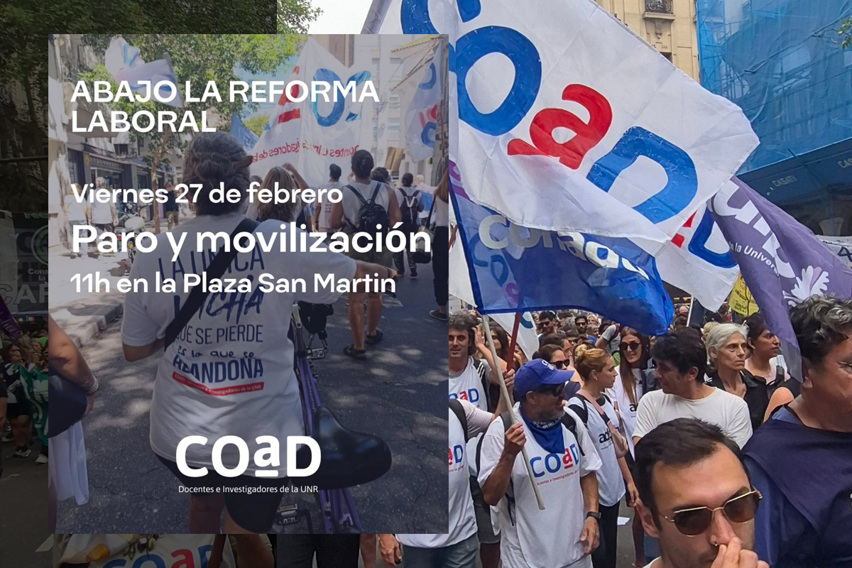 Docentes universitarios de la UNR van al paro este viernes contra la ...