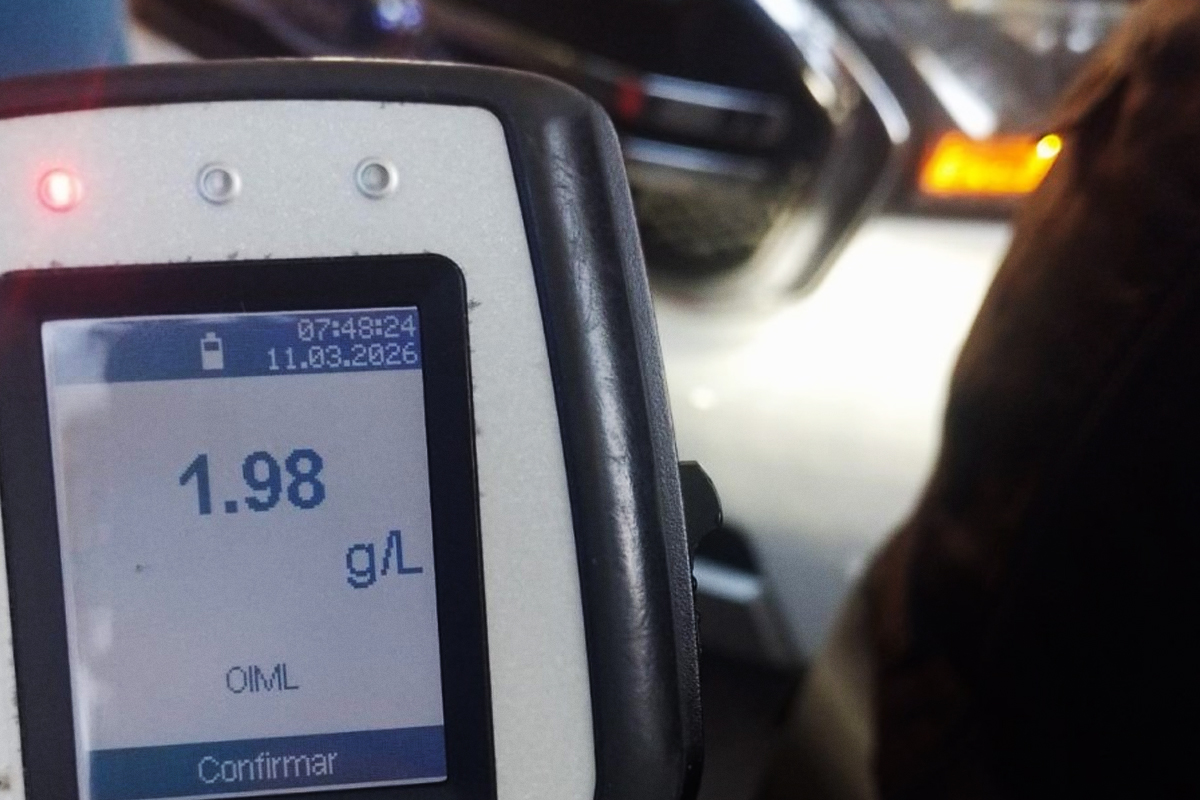 Con 1,98 de alcohol en sangre y sin licencia: interceptaron a conductor ...